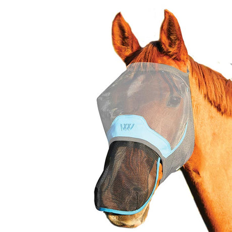 Woof Wear UV Nose Protector #colour_black-turquoise
