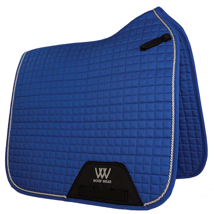 Woof Wear Colour Fusion Dressage Saddlecloth #colour_electric-blue