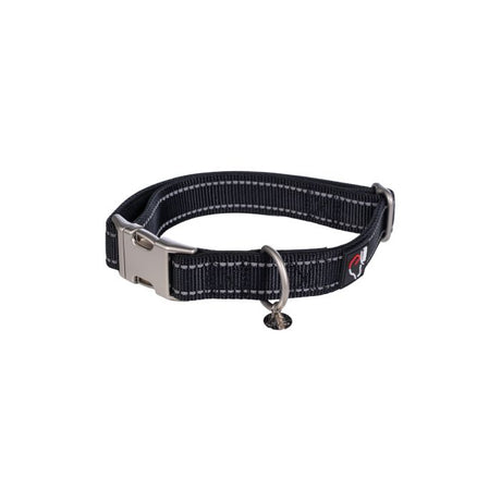 HKM Nylon Dog Collar -Anam Cara #colour_black