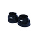 Saxon Double Tape PVC Ribbed Bell Boots #colour_black