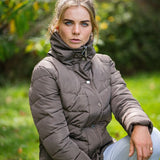 Coldstream Kimmerston Quilted Coat #colour_taupe
