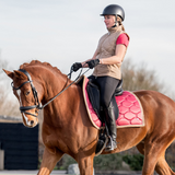 PS of Sweden Berry Pink Essential Dressage Saddle Pad #colour_berry-pink