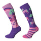 Comodo Adultos Novedad Fun Socks Unicorn Purple