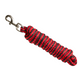 Bitz Soft Handle Two Tone Lead Rope with Trigger Clip #colour_black-red