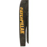 TEE de manga larga de Banner de marca registrada Caterpillar