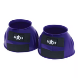 Saxon Double Tape PVC Ribbed Bell Boots #colour_purple